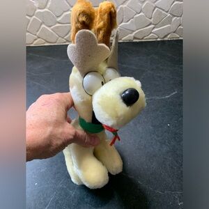 VINTAGE REINDEER ODIE | Christmas Reindeer ODIE Plush | NWT